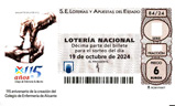 Décimo del sorteo de Lotería Nacional del 19 de Octubre de 2024